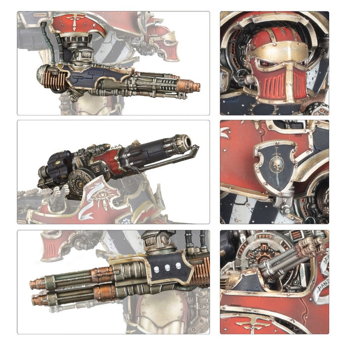 Warbringer Nemesis Titan with Quake Cannon, Volcano Cannon and Laser Blaster - WH The Horus Heresy: Legions Imperialis