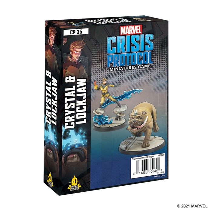Crystal & Lockjaw - Marvel: Crisis Protocol