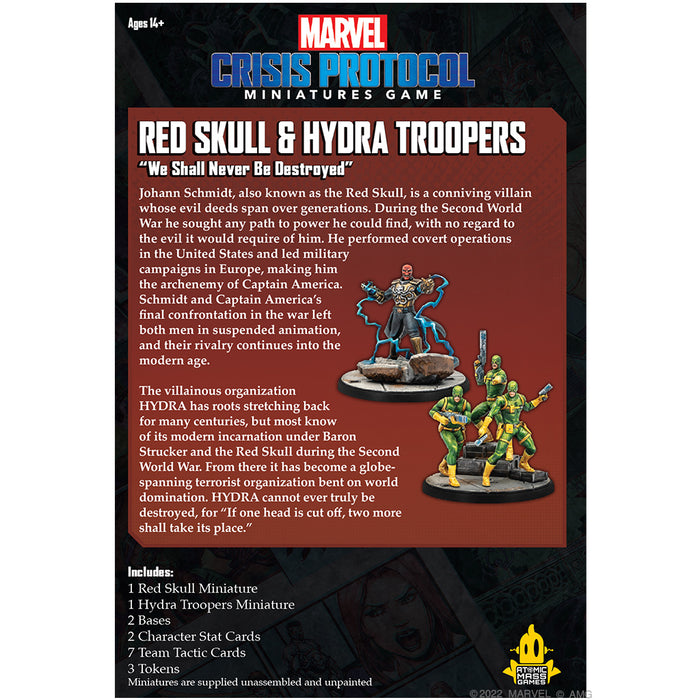 Red Skull & Hydra Troops - Marvel: Crisis Protocol