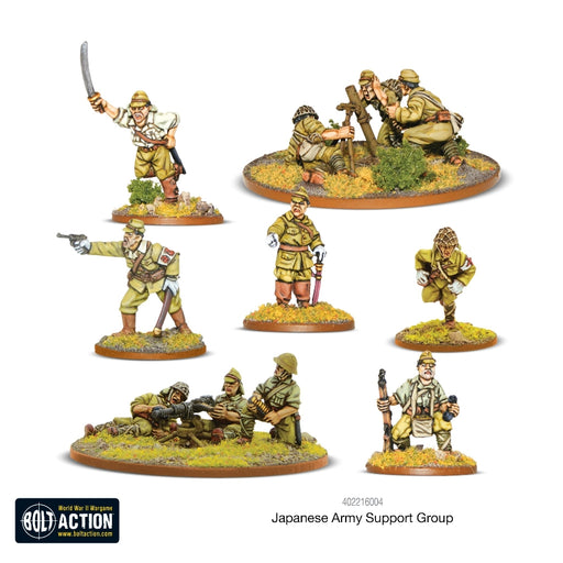 Japanese Army Support Group - Bolt Action - RedQueen.mx