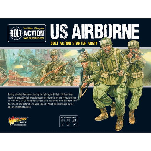 US Airborne Starter Army - Bolt Action - RedQueen.mx