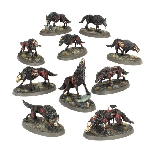 Dire Wolves - WH Age of Sigmar: Soulblight Gravelords - RedQueen.mx