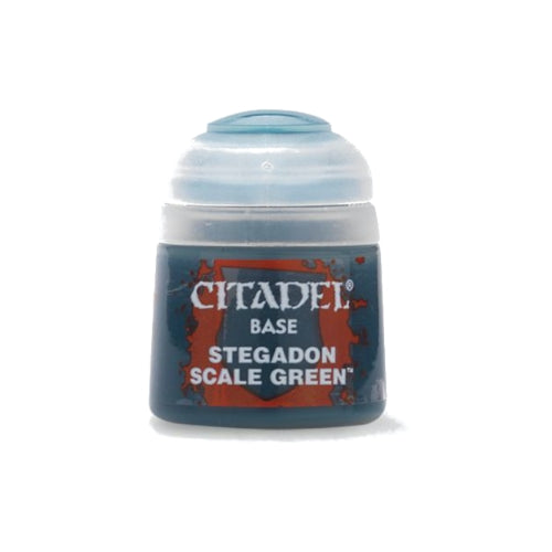 Stegadon Scale Green Base (12ml) - Citadel Colour Paint - RedQueen.mx