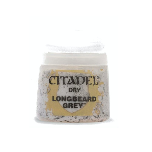 Longbeard Grey Dry (12ml) - Citadel Paint - RedQueen.mx