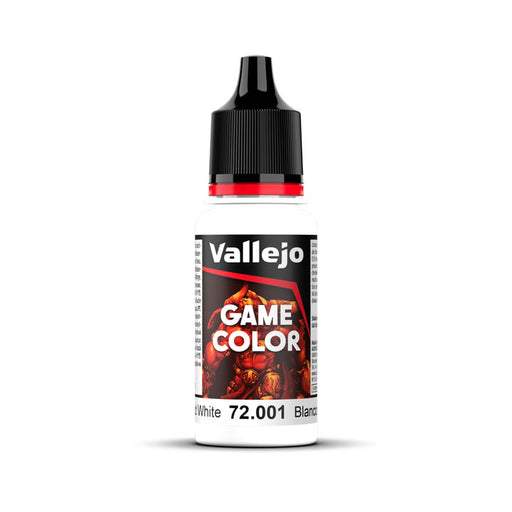 72.001 Dead White (18ml) - Vallejo: Game Color - RedQueen.mx