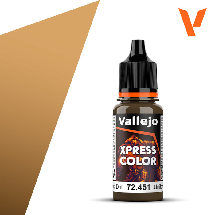 72.451 Khaki Drill (18ml) - Vallejo: Xpress Color