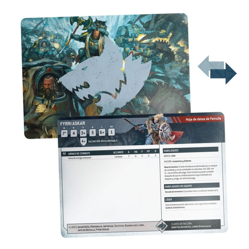 Lobos Espaciales: Tarjetas de Datos 2024 (Español) - WH40k
