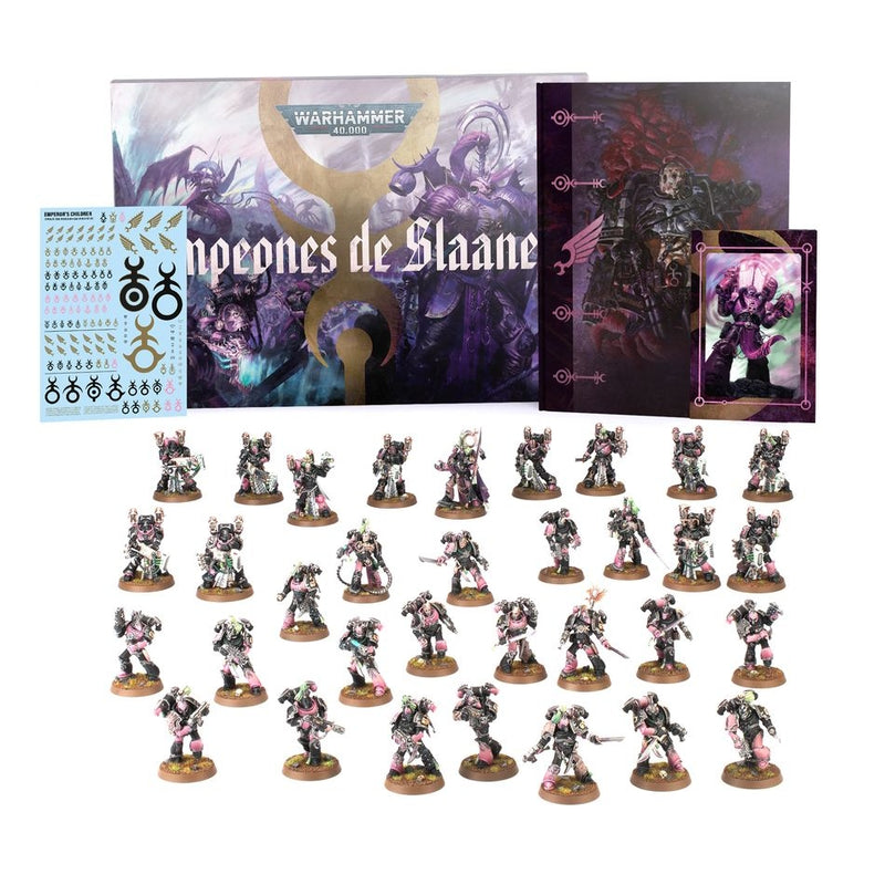 Campeones de Slaanesh, Caja de Ejercito 2025 (Español) - WH40k: Emperor’s Children