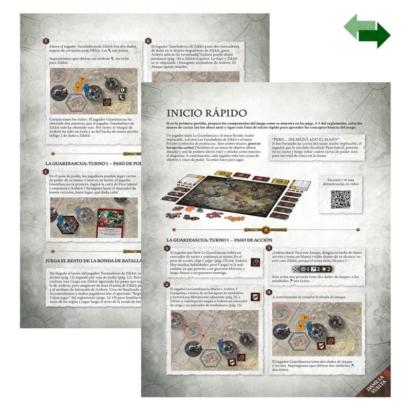 Ascuaguarda, Juego Básico - Warhammer Underworlds