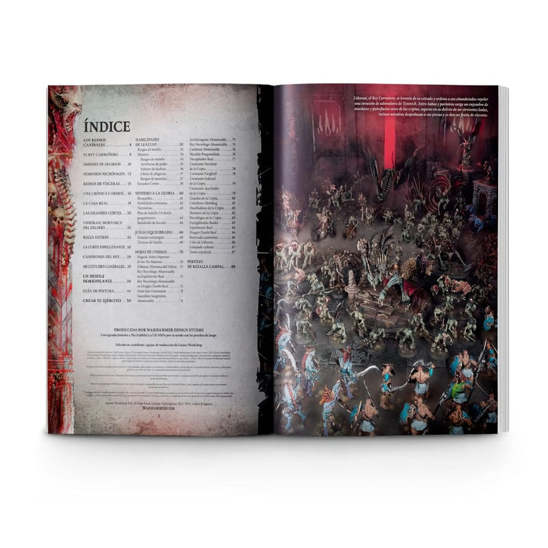 Flesh-eater Courts: Tomo de Batalla 2024 (Español) - Age of Sigmar