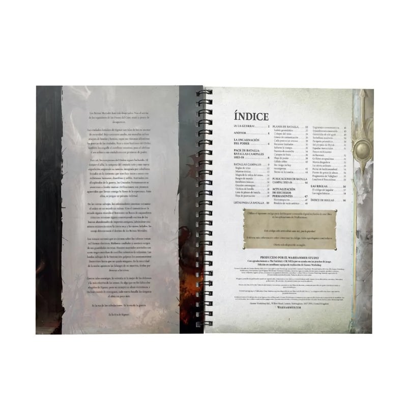 General's Handbook: Pitched Battles 2023-24 (Español) - Age of Sigmar
