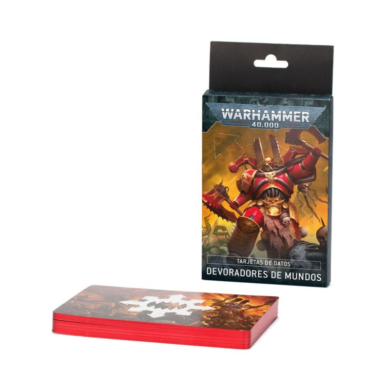 Devoradores de Mundos: Tarjetas de Datos 2025 (Español) - WH40k