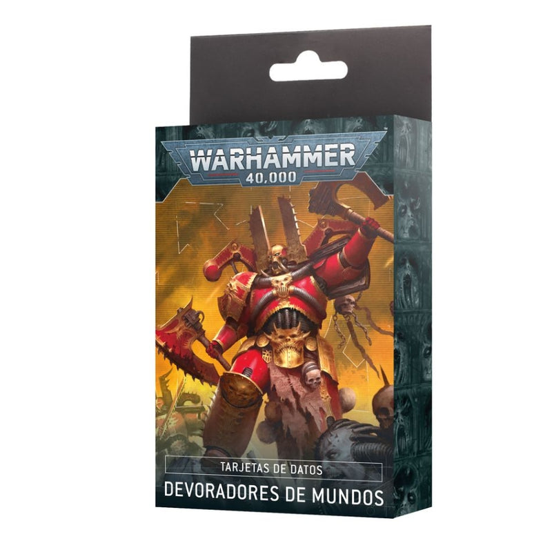 Devoradores de Mundos: Tarjetas de Datos 2025 (Español) - WH40k