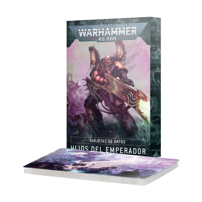Hijos del Emperador: Tarjetas de Datos 2025 (Español) - WH40k