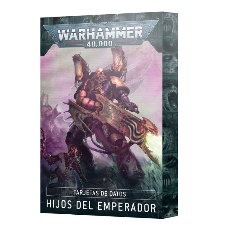 Hijos del Emperador: Tarjetas de Datos 2025 (Español) - WH40k