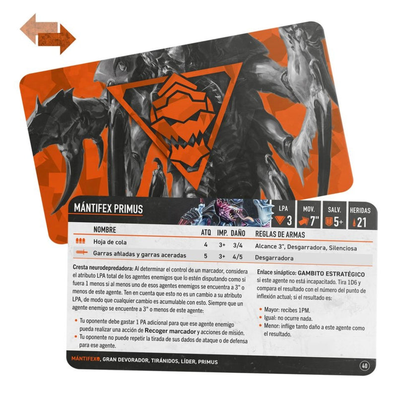 Mántifex 2024: Tarjetas de datos (Español) - Kill Team