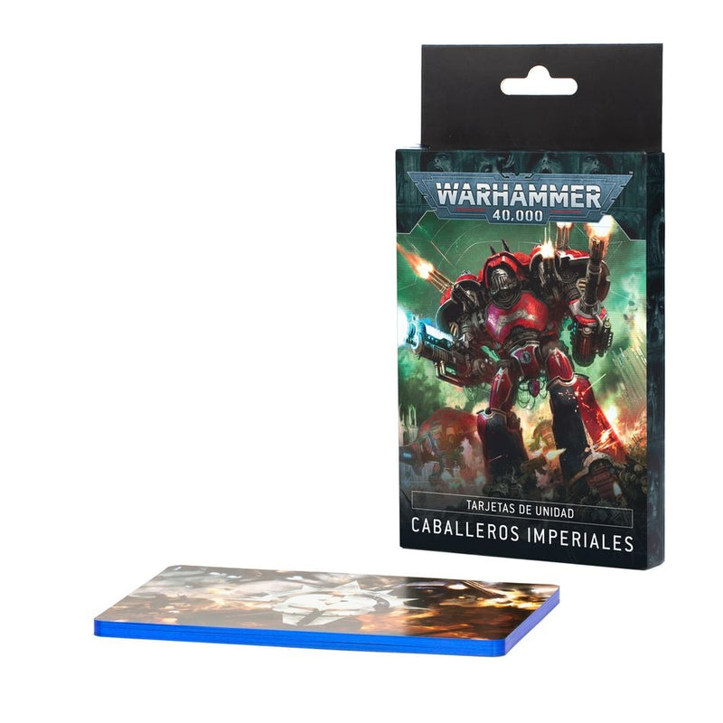 Caballeros Imperiales: Tarjetas de Unidad 2025 (Español) - WH40k