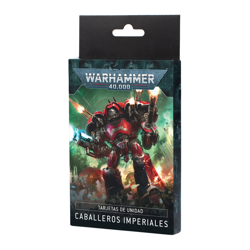 Caballeros Imperiales: Tarjetas de Unidad 2025 (Español) - WH40k