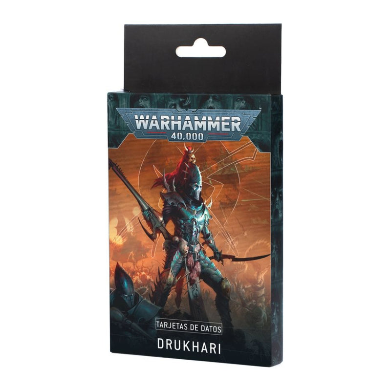Drukhari: Tarjetas de Datos 2025 (Español) - WH40k