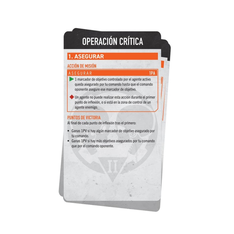 Pack de Cartas de Operaciones Aprobadas 2025 - Kill Team