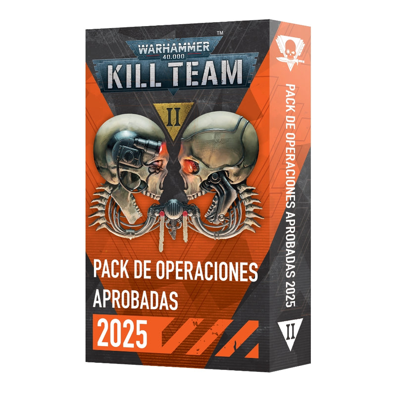 Pack de Cartas de Operaciones Aprobadas 2025 - Kill Team