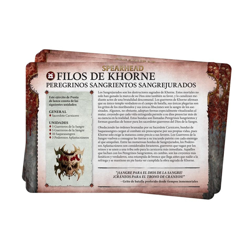 Filos de Khorne: Pack de Facción 2024 - Age of Sigmar