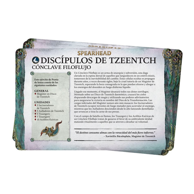 Discípulos de Tzeentch: Pack de Facción 2024 - Age of Sigmar