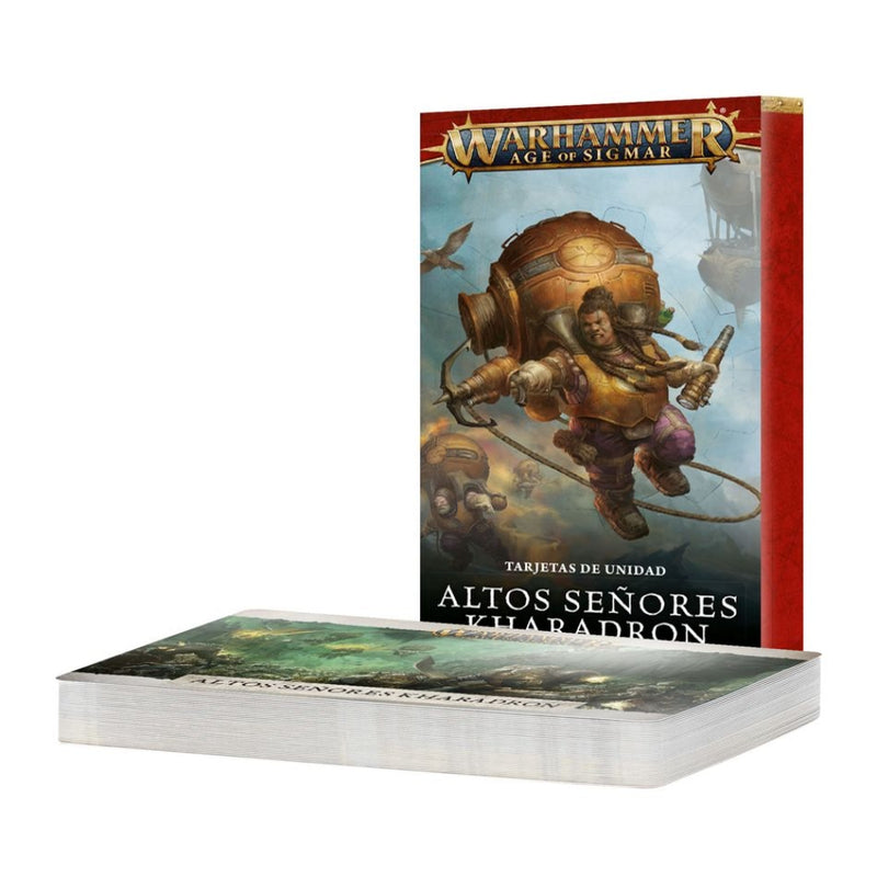 Altos Señores Kharadron: Tarjetas de unidad 2025 (Español) - Age of Sigmar