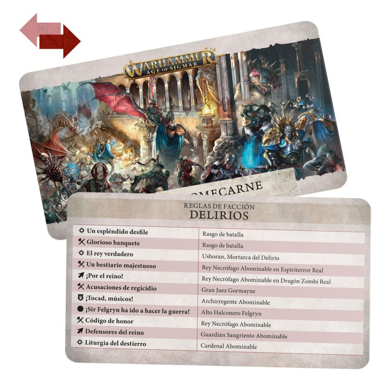 Cortes Comecarne: Tarjetas de Unidad (Español) – Age of Sigmar