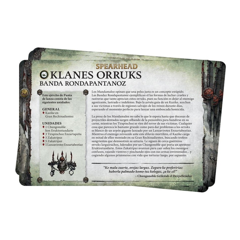 Klanes Orruks: Pack de Facción 2024 - Age of Sigmar