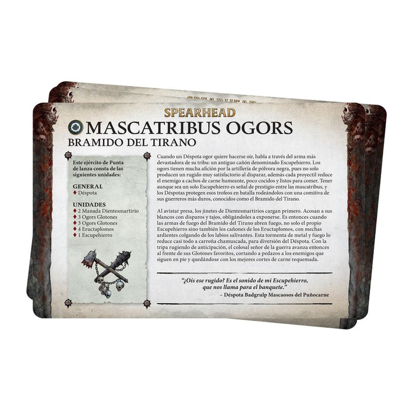 Mascatribus Ogor: Pack de Facción 2024 - Age of Sigmar