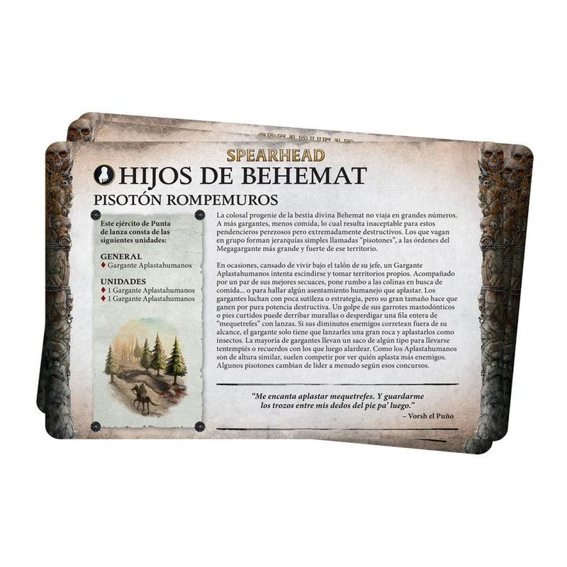 Hijos de Behemat: Pack de Facción 2024 - Age of Sigmar