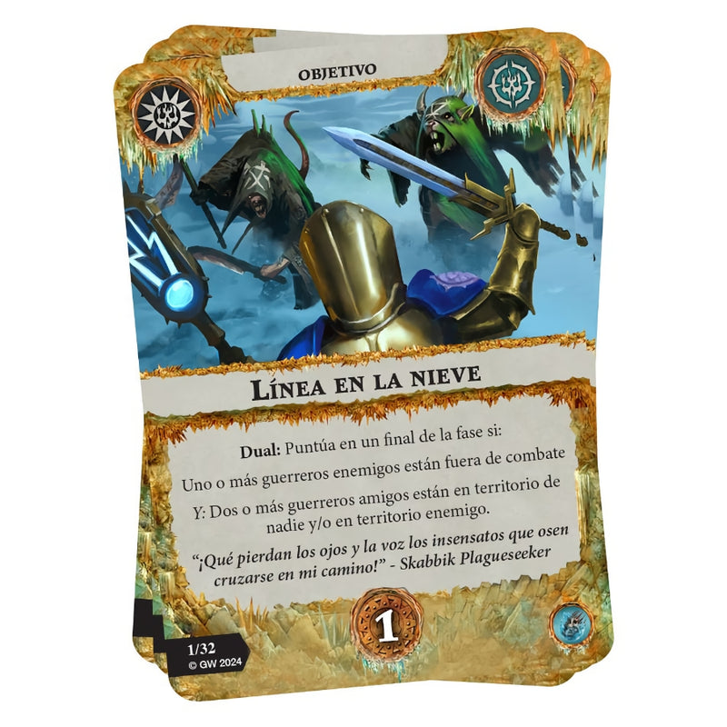 Mazo Rivales: Reliquias Escarchadas - Warhammer Underworlds: Deathgorge