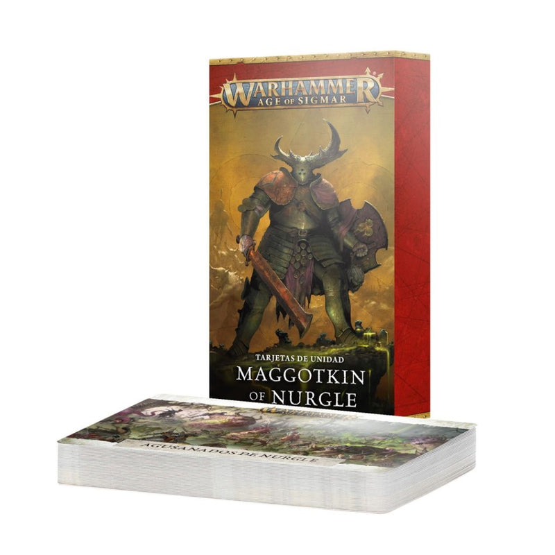 Maggotkin of Nurgle: Warscroll Cards (Español) – Age of Sigmar