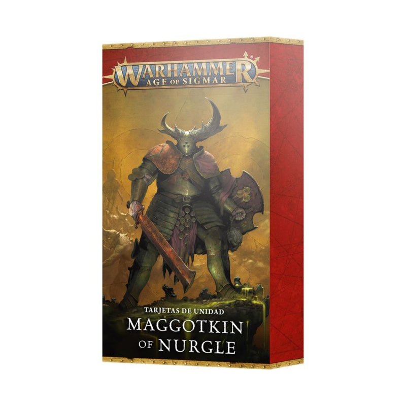 Maggotkin of Nurgle: Warscroll Cards (Español) – Age of Sigmar
