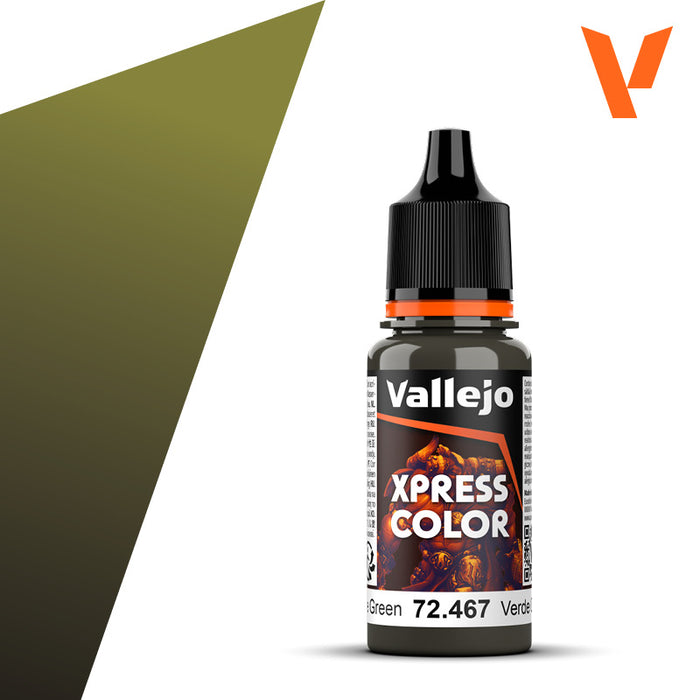 72.467 Camouflage Green (18ml) - Vallejo: Xpress Color
