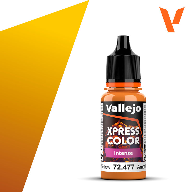 72.477 Dreadnought Yellow (18ml) - Vallejo: Xpress Color Intense