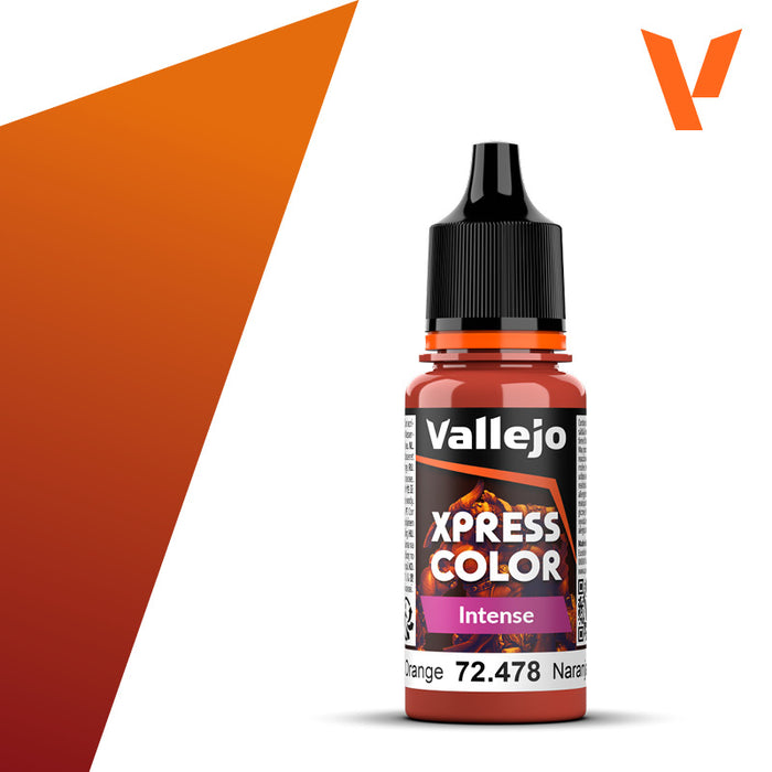 72.478 Phoenix Orange (18ml) - Vallejo: Xpress Color Intense