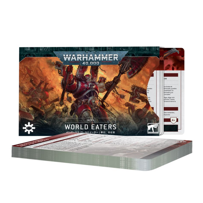 World Eaters Index Cards (English) - WH40k