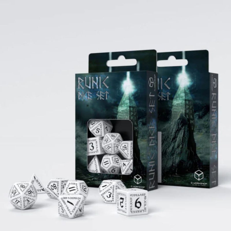 Black/Yellow - Runic Dice Set