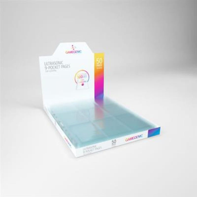 Toploading 9 Pocket Pages 50 pg Clear - GameGenic: Fundas Protectoras