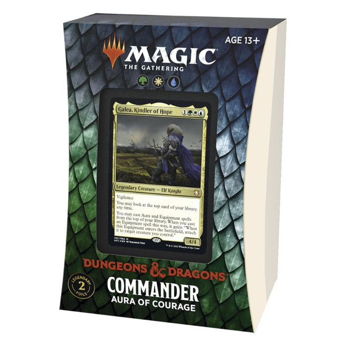 Adventures in the Forgotten Realms - Commander Deck: Aura of Courage (English) - Magic The Gathering