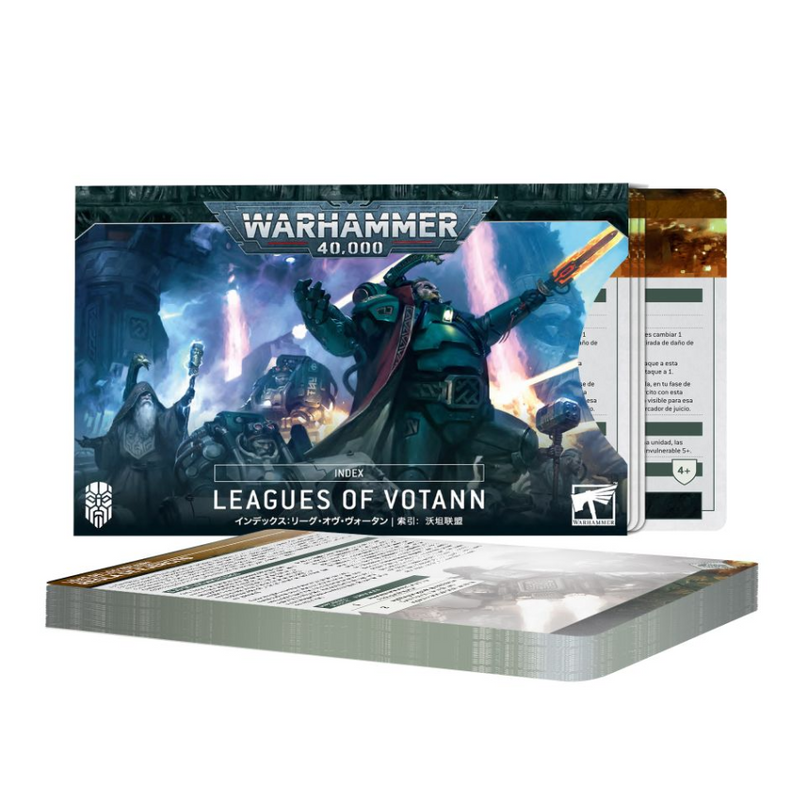 Leagues of Votann Index Cards 2023 (Inglés) - WH40k