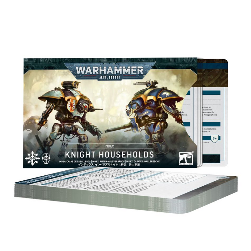 Knight Households Index Cards 2023 (Español) - WH40k