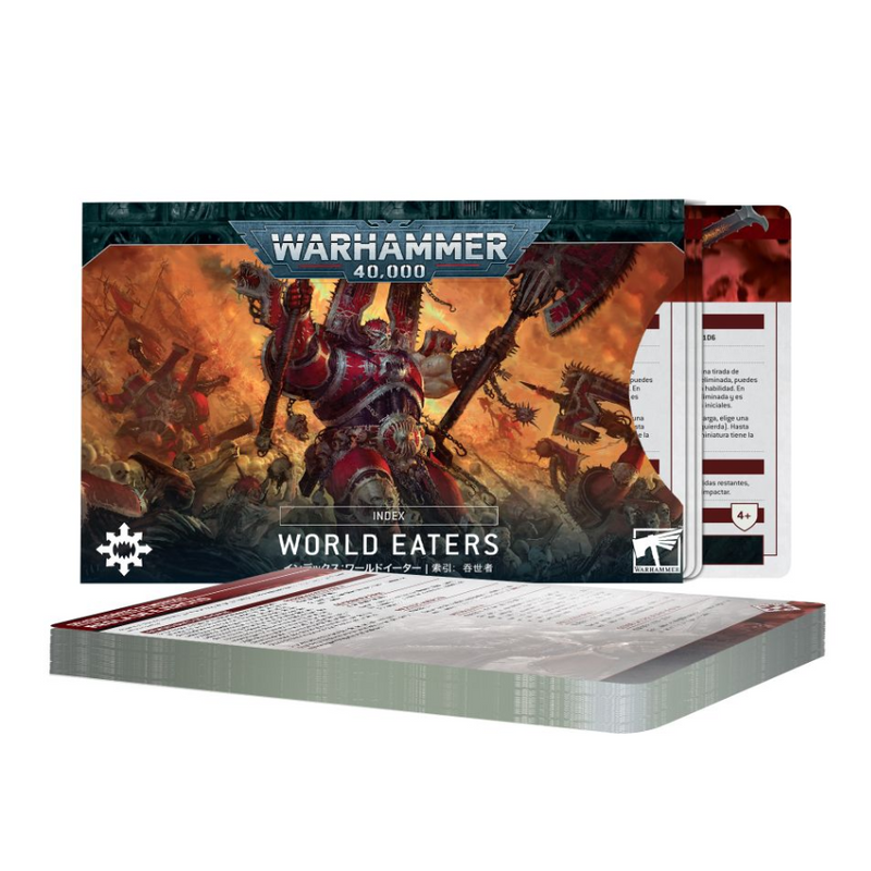 World Eaters Index Cards 2023 (Español) - WH40k