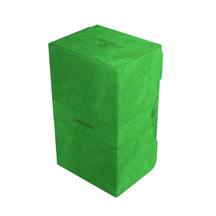 Stronghold 200+ XL: Green - GameGenic: Cajas para Mazos Prémium