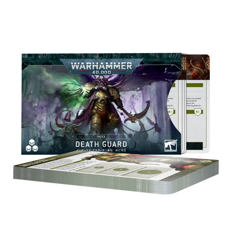 Death Guard Index Cards 2023 (Inglés) - WH40k