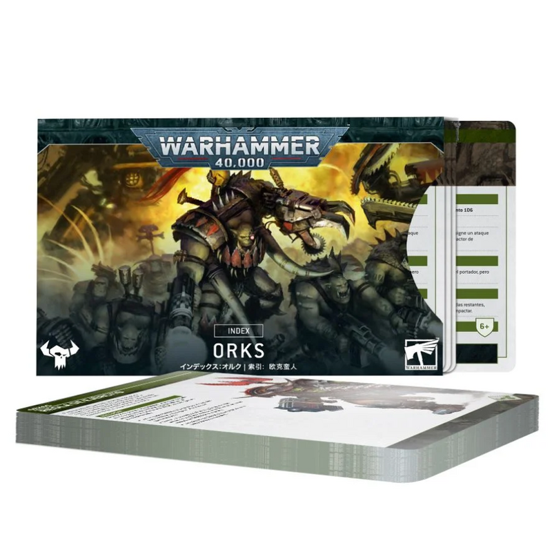 Orks Index Cards 2023 (English) - WH40k