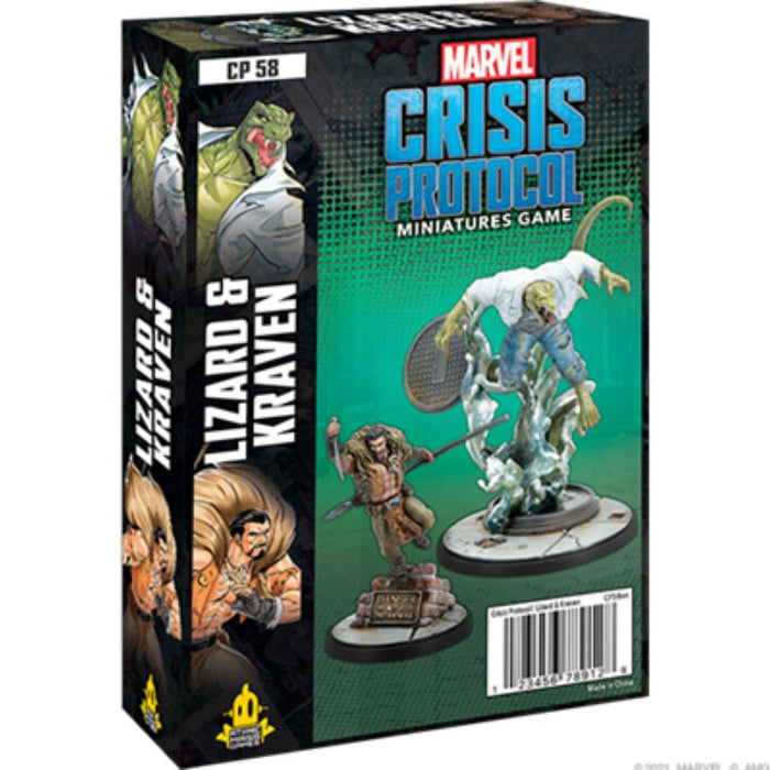 Lizard and Kraven - Marvel: Crisis Protocol