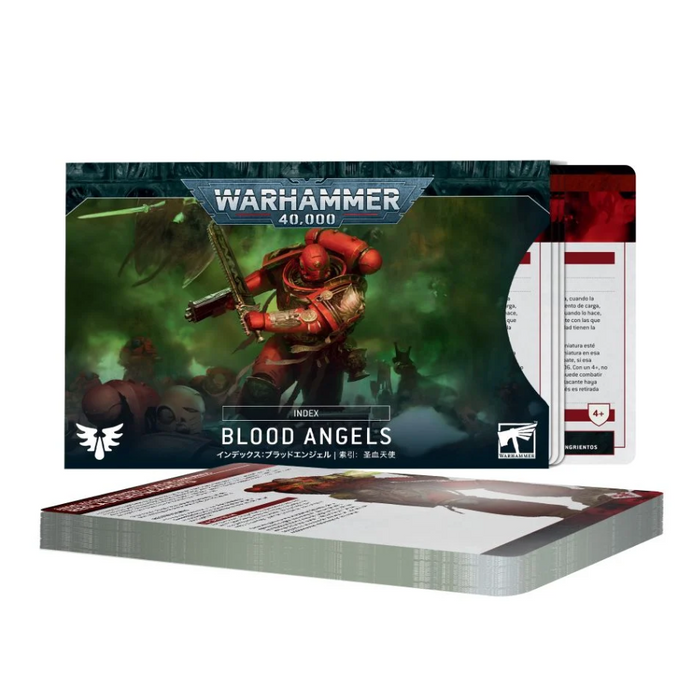 Blood Angels Index Cards (English) - WH40k